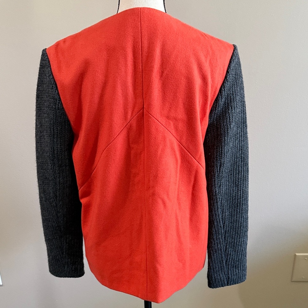 ASOS Wool Blazer Type Jacket with contrasting Cha… - image 6